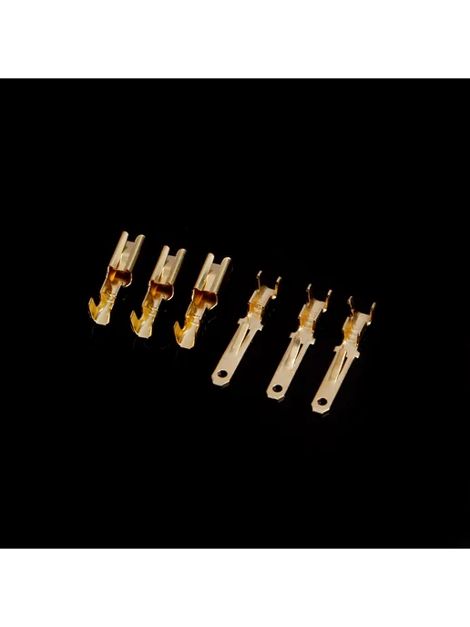 10 комплектов автомобильных разъемов 2 8MM 2PIN Черный, черный, фото 3