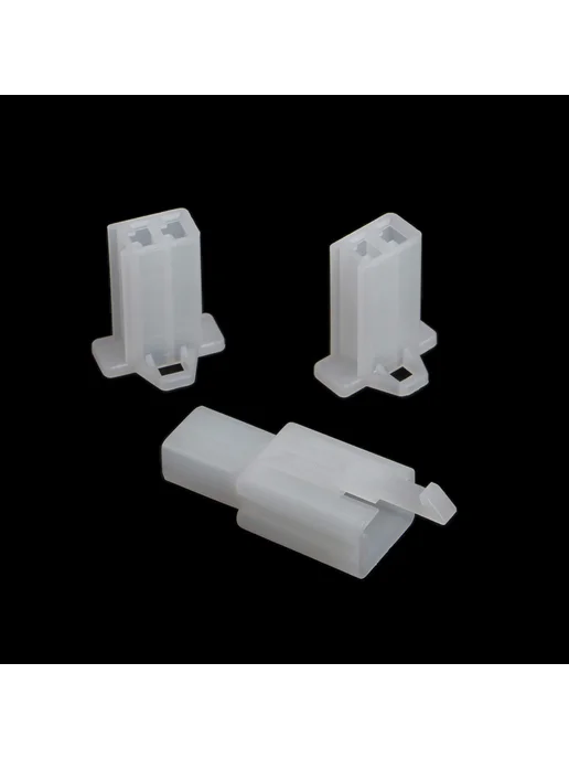 10 комплектов автомобильных разъемов 2 8MM 2PIN Черный, черный, фото 5