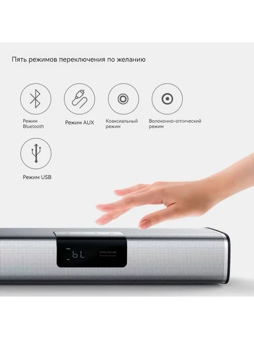 Беспроводная Bluetooth-колонка BINNIFA Черный, черный, фото 4