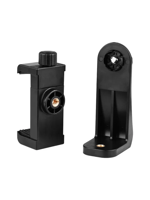 Держатель смартфона Andoer CB1 с зажимом Черный, черный, фото 3