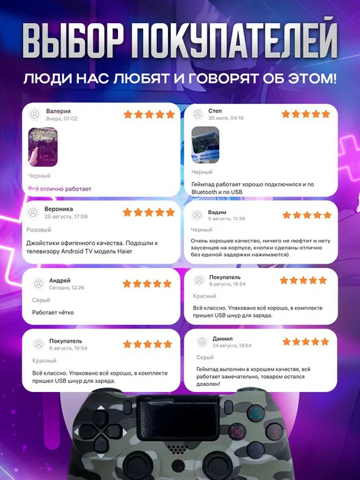 MAGIC GHOST Геймпад для пк и телефона андроид, серый, фото 7