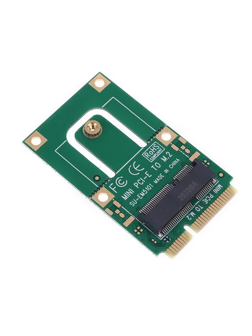 MINI PCI-E для M 2 NGFFF Key E Конвертер PCIE Разноцветный, вариант, фото 7