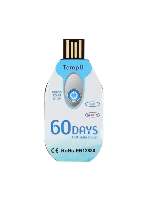 Одноразовый USB регистратор температуры PDF 60 дней, вариант, фото 5