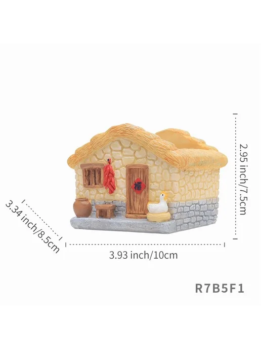 Roogo Горшок для цветов 7 5 х 8 5 х 10 см 0 63 л Бежевый, 5x8, 63 л, фото 2