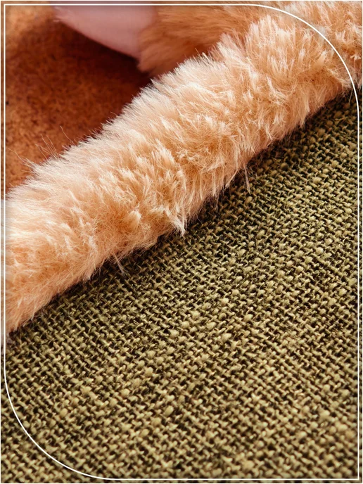 PetMeShop Игрушка для собак заяц, бежевый, фото 3