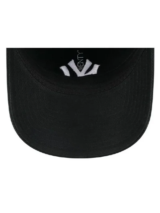 Бейсболка New Era 9Forty черная NY универсальный 54-62, черный, фото 4
