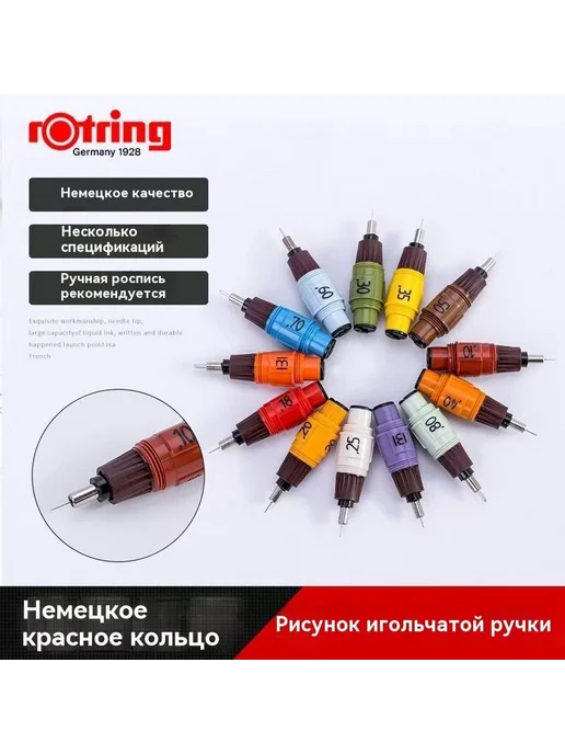 Наконечник перьевой иглы для рисования 0 25 мм, вариант, фото 2
