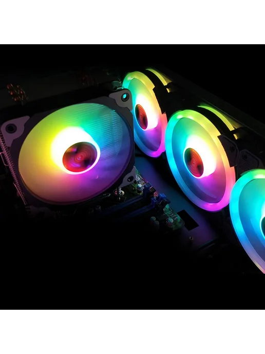 Кабель-адаптер 5V 3Pin на 6Pin для COOLMOON Разноцветный, вариант, фото 3