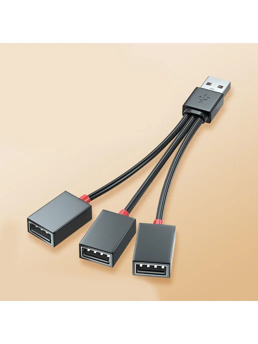 USB-разветвитель для зарядки 3 порта прямой, вариант, фото 6