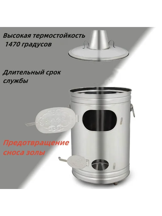 Печь для сжигания мусора, 0.45х0.27х0.3см, вариант, фото 3