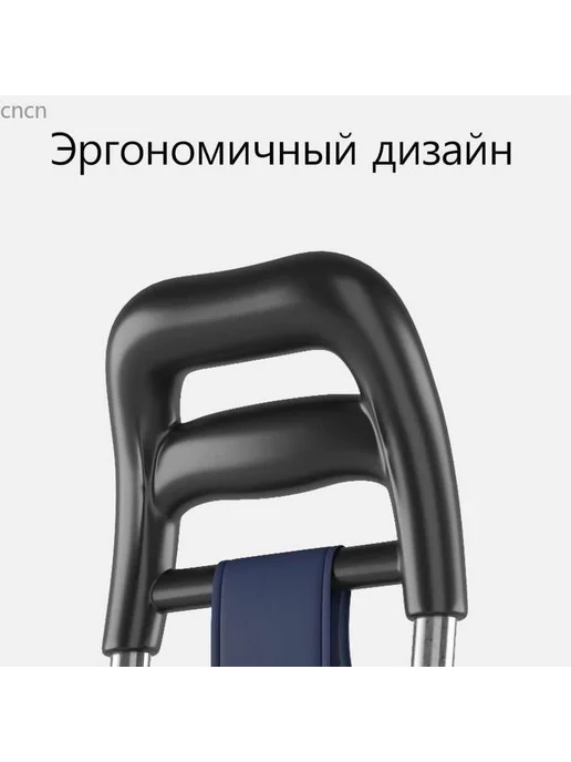 Складная сумка-тележка для покупок Бриллиантово-синий, синий, фото 6