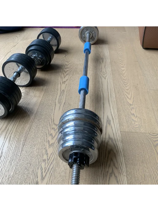 2 шт Эспандер для гантелей и штанговых шестов 25mm-30mm, 2 шт, фото 5