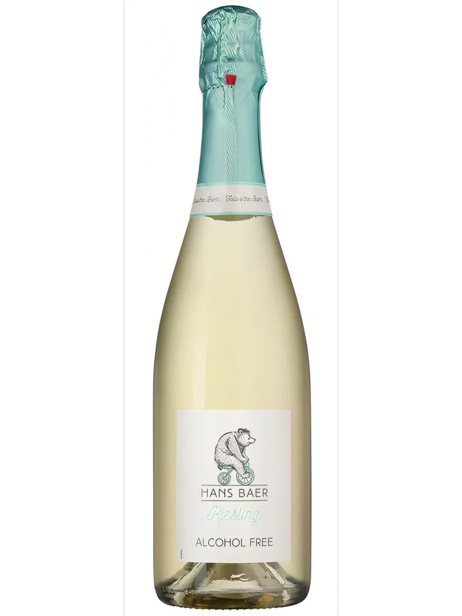 Вино безалкогольное игристое белое Riesling