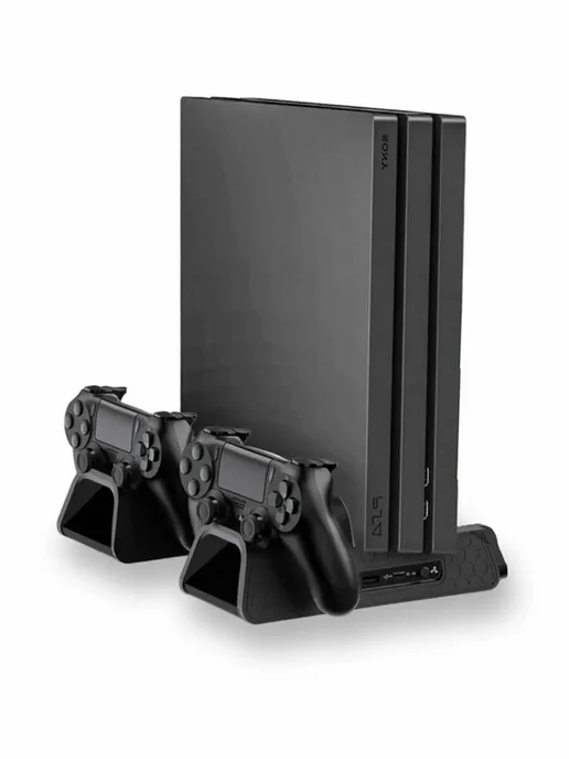 DOBE Подставка для PS4 с охлаждением и хранением дисков, вариант, фото 2