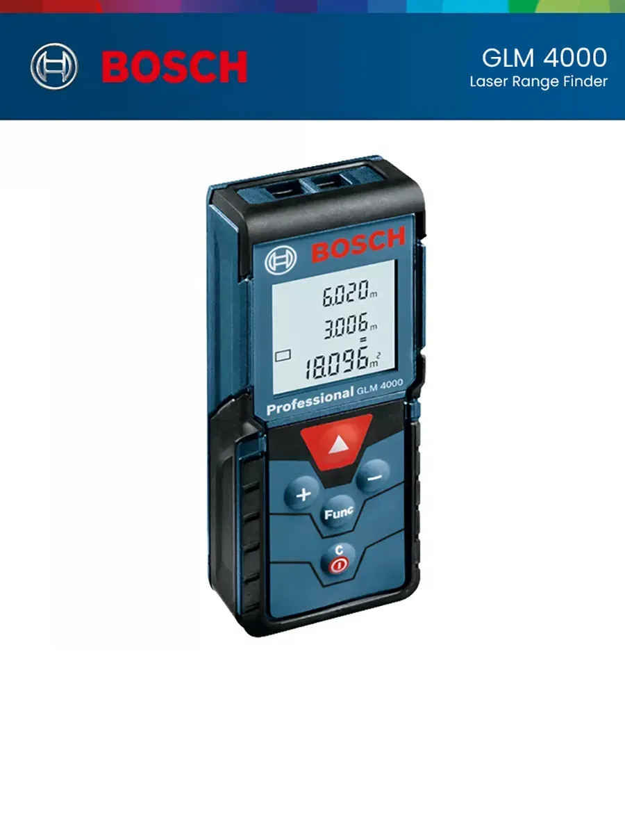 Оригинальный лазерный дальномер Bosch GLM 4000