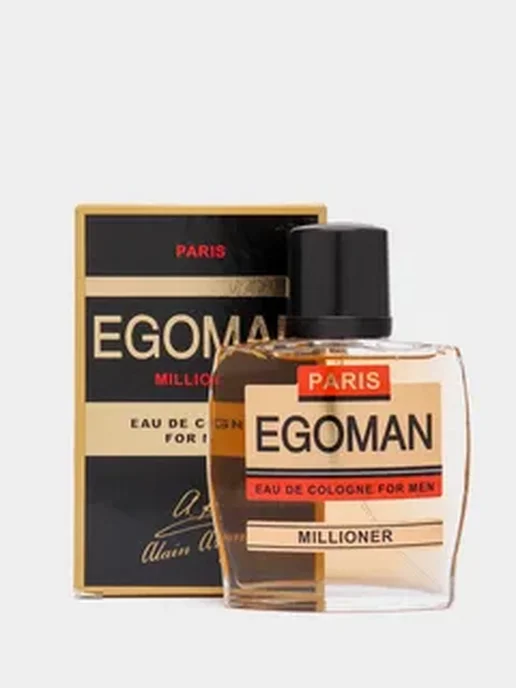 Positive parfum Egoman MILLIONER 60ml одеколон для мужчин, 60 мл