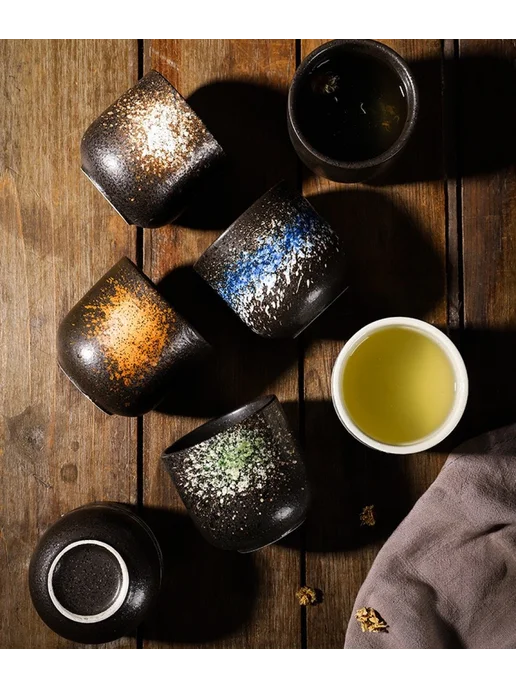 Peace tea Пиала для чая, синий, фото 4