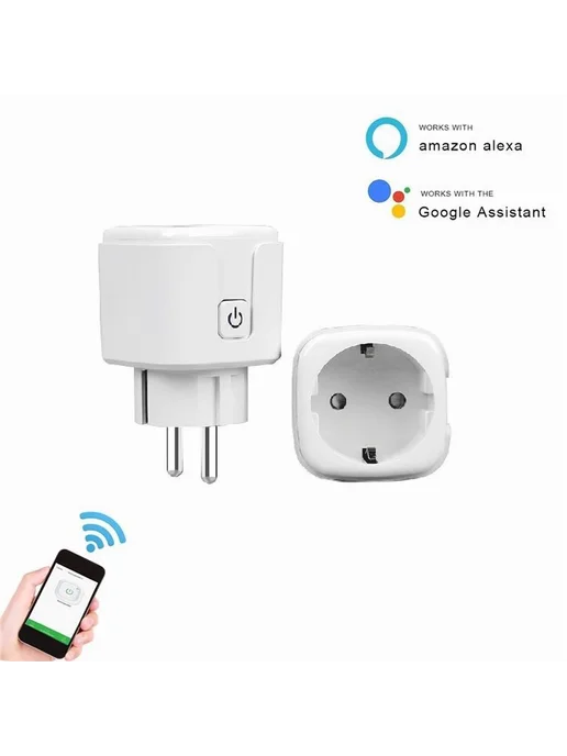 Умная Wi-Fi розетка HL TP29 (Tuya) Smart Life с таймером, вариант, фото 2