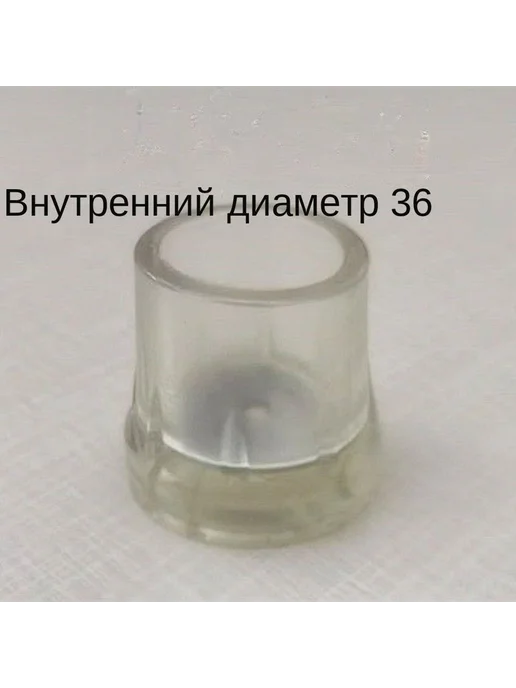 Наконечники для костылей и тростей пара (2шт) Размер 25, Размер 36