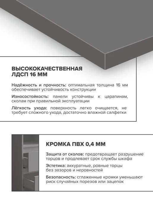 ДСВ Мебель Кухонный гарнитур со столешницей 120 см, серый, фото 6
