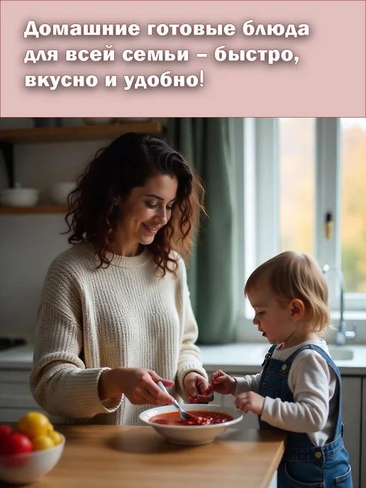 AMENOOR Борщ быстрого приготовления — 2 упаковки по 350 г, 350 г, в упаковке 800 г, фото 5