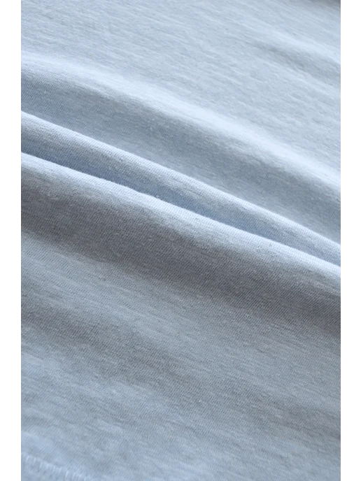 Colours & Sons Поло из льна и хлопка, голубой, фото 7