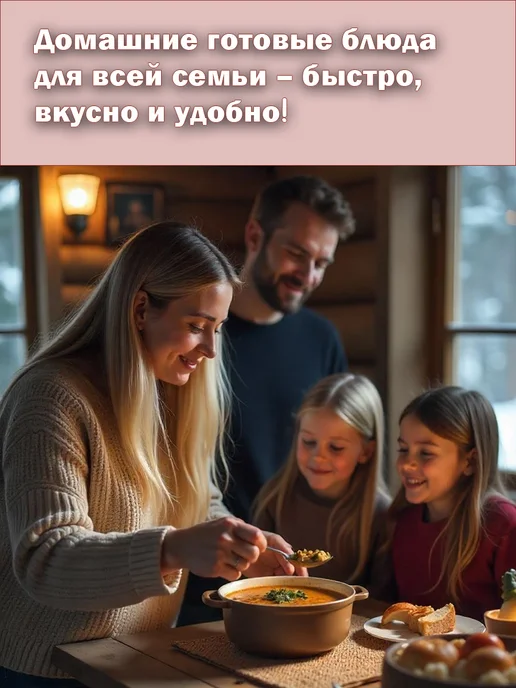 AMENOOR Чечевичный суп быстрого приготовления — 2 упаковки по 350г, 350 г, в упаковке 1,6 кг, фото 5
