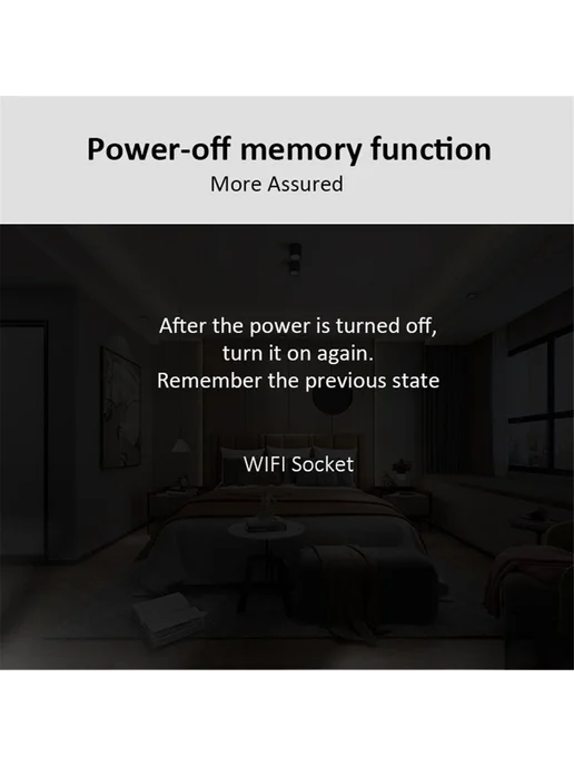 Умная WiFi розетка Tuya Алиса таймер контроль 20A 20A, вариант, фото 3