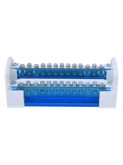 Клеммная колодка 215 двухуровневая для DIN-рейки 2x15, 2x15, фото 4