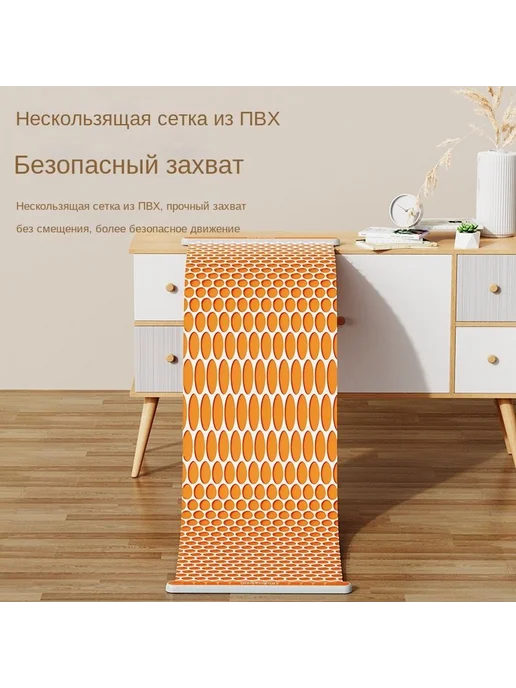 Тренажер хоккейный флорбольный оранжевый 200*50 CM, черный, фото 3
