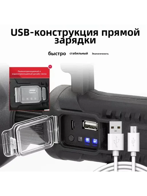 Подводный фонарь Черный, черный, фото 4