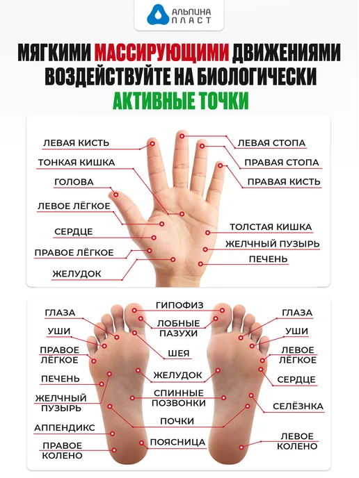 Медицинский массажный мяч ИГЛБОЛ диаметр 65мм зеленый, зеленый, фото 4