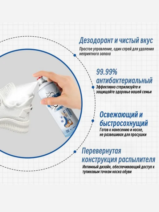 Средство для ухода за обувью Спрей, вариант, фото 3