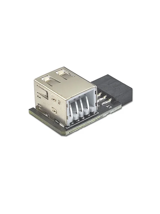 USB 2 0 9-контактный Разъем 2 Порта A Адаптер Конвертер, вариант, фото 3