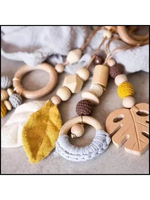 Подвесные игрушки-колокольчики зеленый, зеленый, фото 5