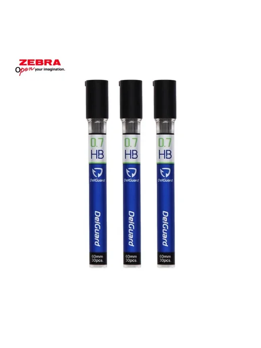 Zebra Грифель для карандаша 0 7 мм твердость HB 0 7мм HB, вариант
