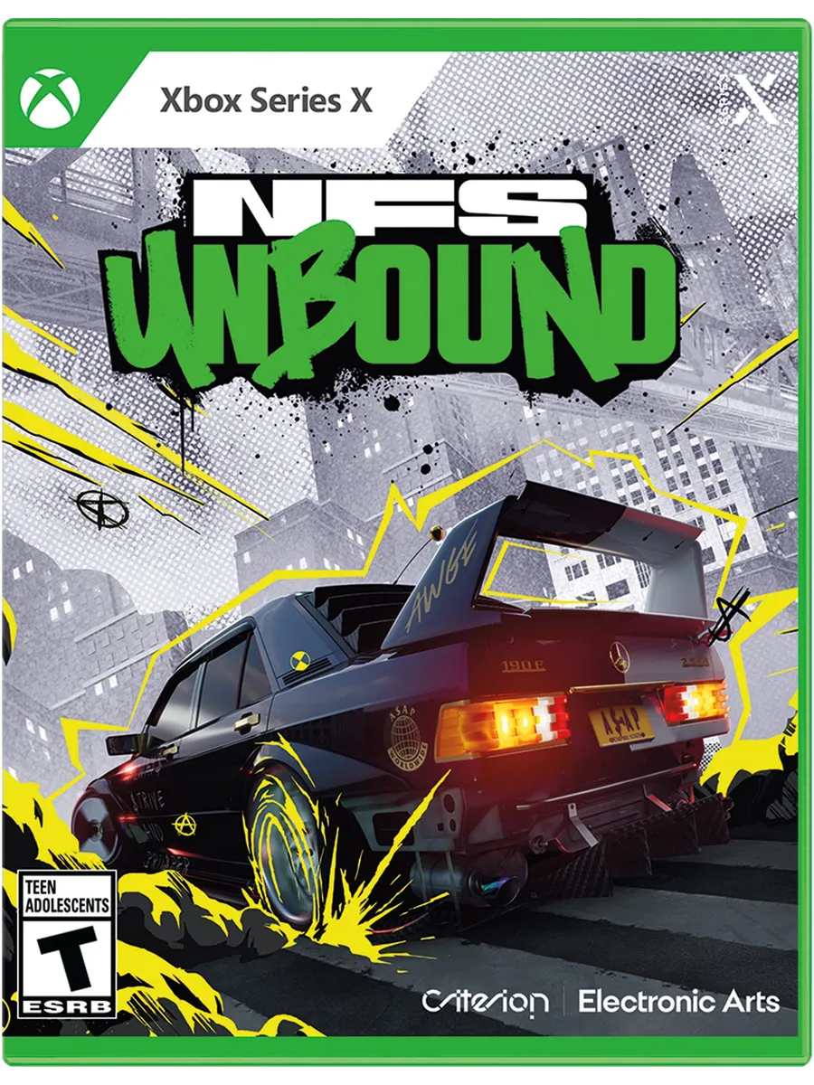 Игра Need for Speed Unbound, Код Ключ Series X S, англ яз
