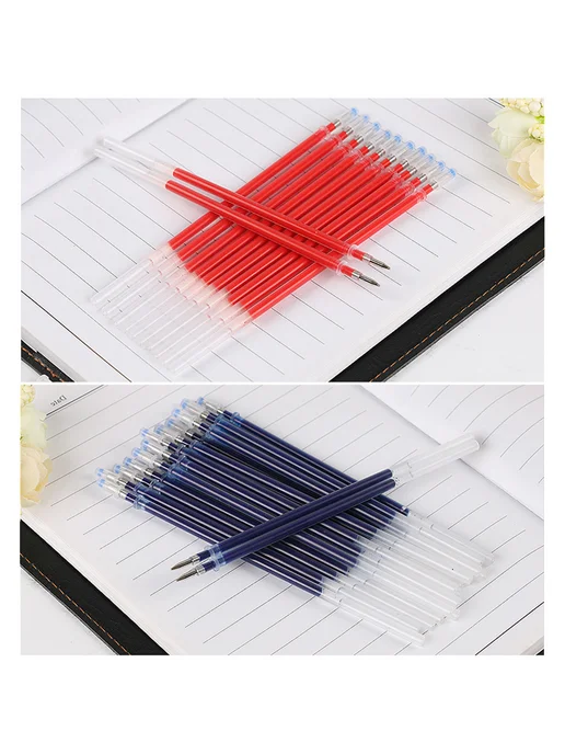 50 шт стержни для ручек нейтральные красные 50Pcs, 50 шт, 50 шт, фото 3