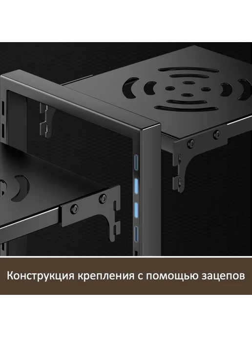 Kemei Держатель кухонный 3 яруса высота 43 см длина 28 cм, вариант, фото 4