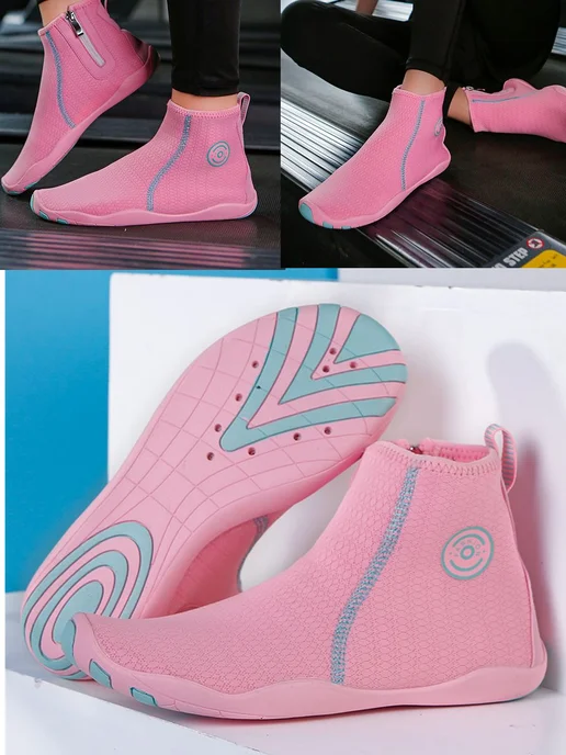 Гидрообувь Pink 36 RU 37, розовый, фото 5