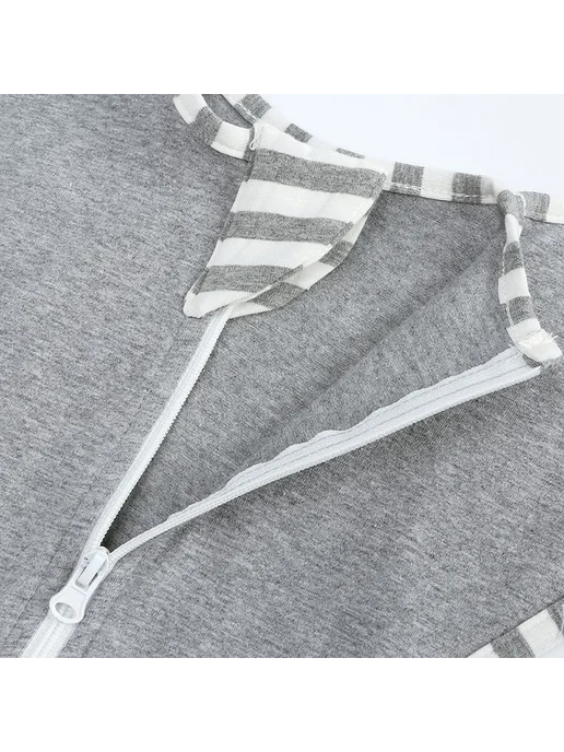 Спальный мешок для новорожденных Grey S, белый, фото 5