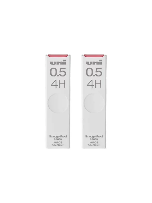 Uni Mitsubishi Грифель 0 5 мм твердость 4H - 2 шт, 2 шт, фото 4