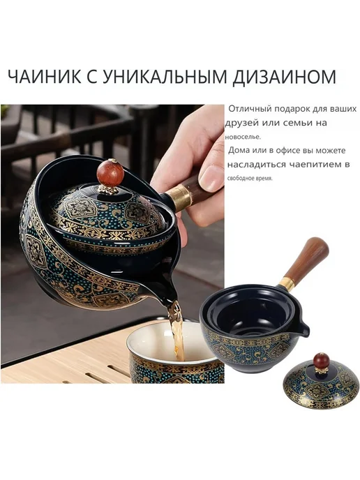 Чайник заварочный OPPSPORTS керамический 162 мл 162мл, 162 мл, 162 мл, фото 6