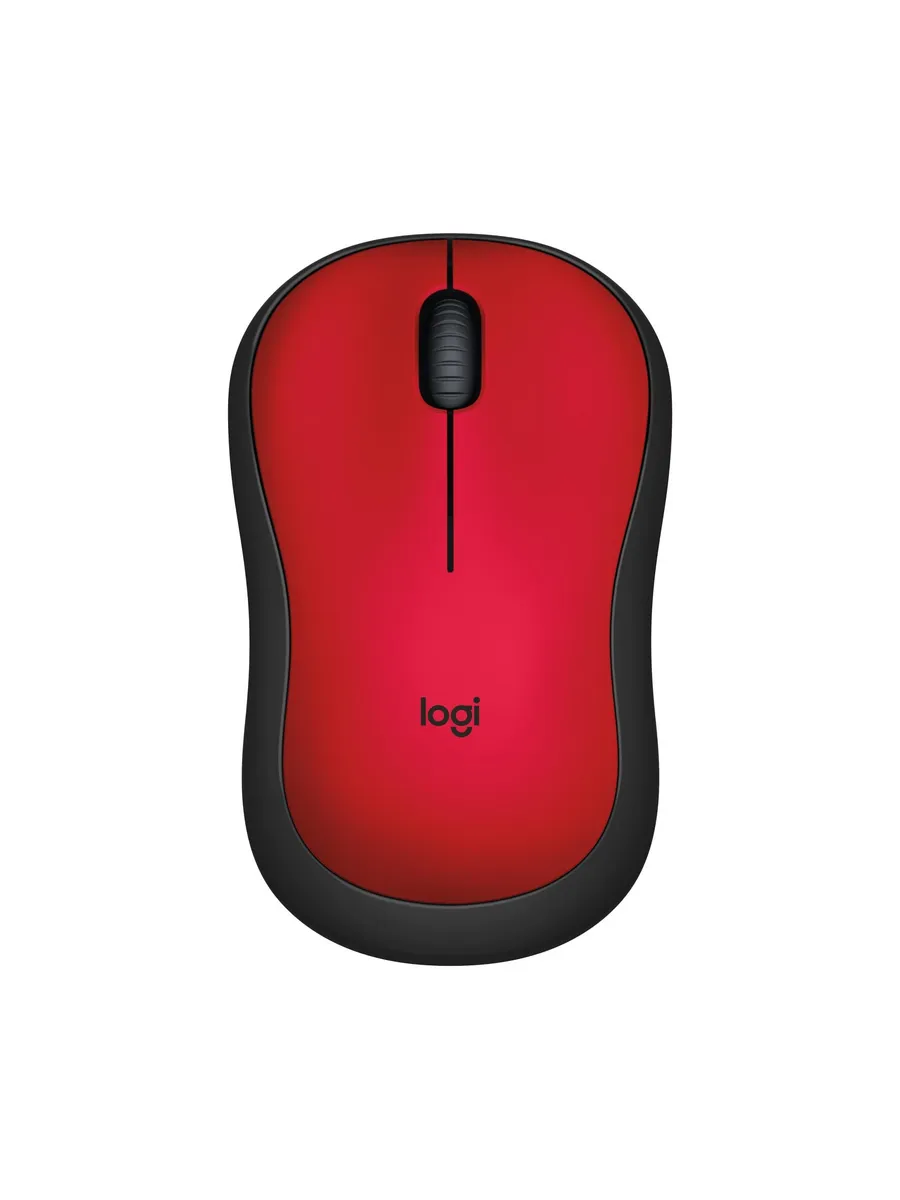 Мышь беспроводная Logitech M220 компактная красный
