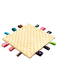 Игрушка мягкая Комфортер для сна 25x25CM Желтый
