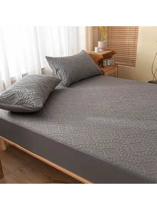 KISS NEST Наматрасник-чехол 120x200х28см черный 120x200, 120x200x28 см, черный, фото 2