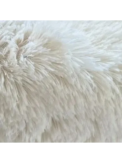 Лежанка "экомех" для кошек и собак 63х53 см Мокко, 63x53 см, фото 3