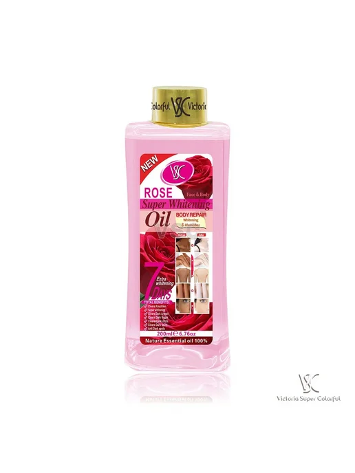 Масло для массажа тела розы, 200ml Аромат роза ругоза, 200 мл