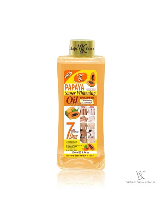 Масло для массажа тела Папайя 200ml аромат папайя, 200 мл
