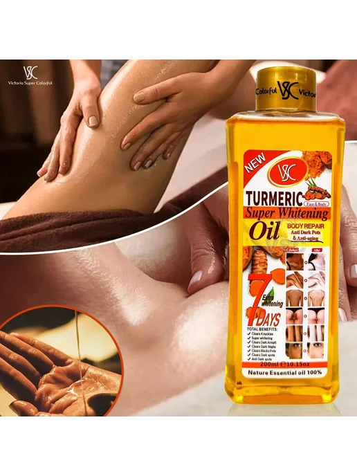 Масло для массажа тела Папайя 200ml аромат папайя, 200 мл, фото 6